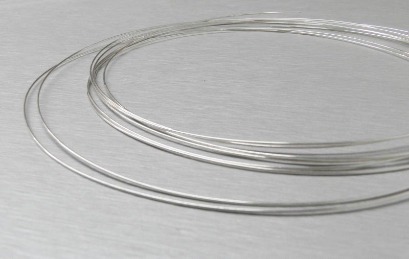 JTS 20Ga Silver Solder Wire Soldering Jewelry Making Repair Medium Solder Silver 5 Feet - Image 1